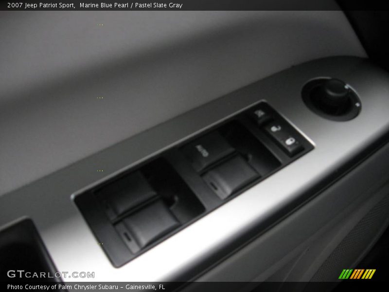 Marine Blue Pearl / Pastel Slate Gray 2007 Jeep Patriot Sport