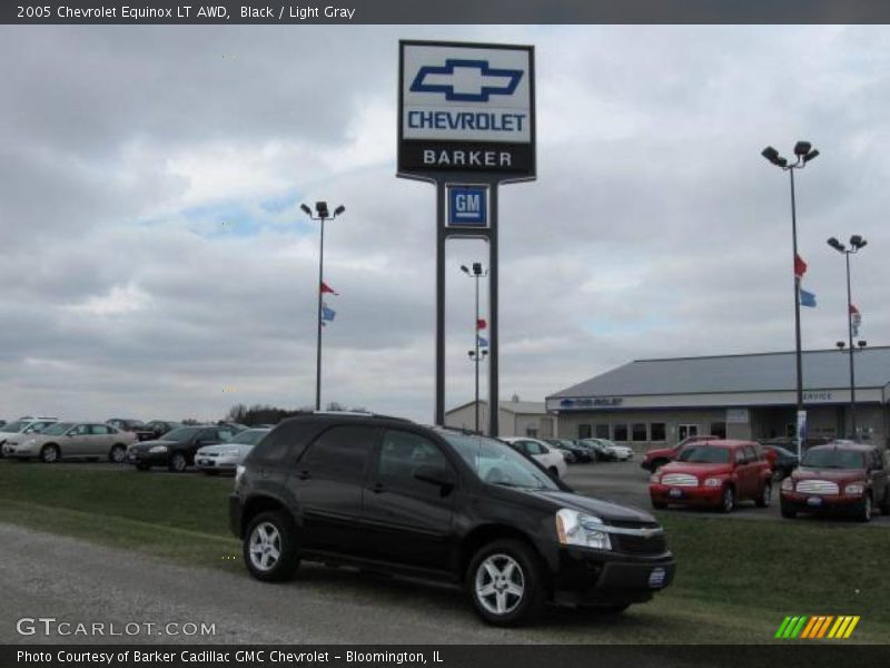 Black / Light Gray 2005 Chevrolet Equinox LT AWD