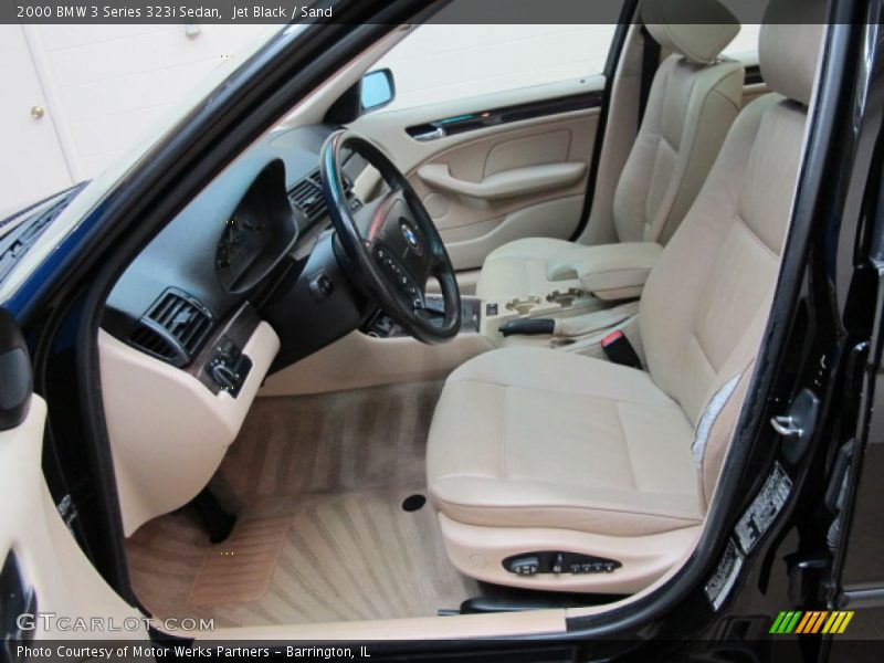 Jet Black / Sand 2000 BMW 3 Series 323i Sedan