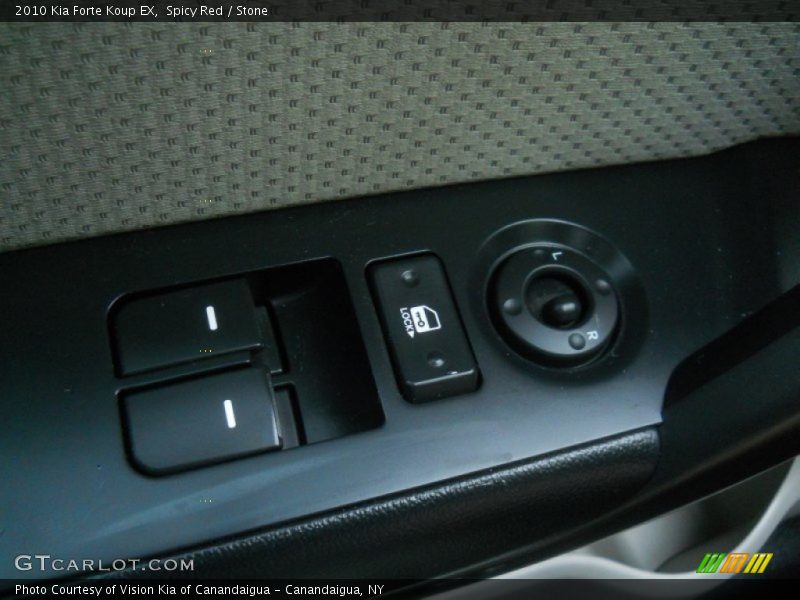 Spicy Red / Stone 2010 Kia Forte Koup EX