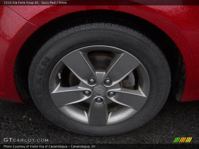 Spicy Red / Stone 2010 Kia Forte Koup EX