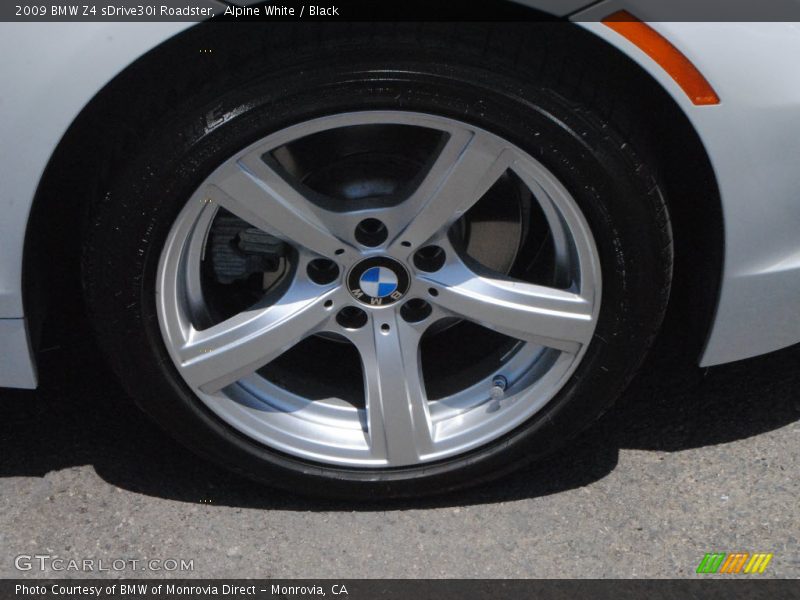 Alpine White / Black 2009 BMW Z4 sDrive30i Roadster