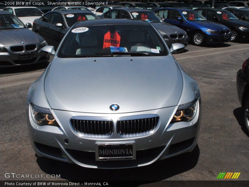 Silverstone Metallic / Silverstone II 2008 BMW M6 Coupe