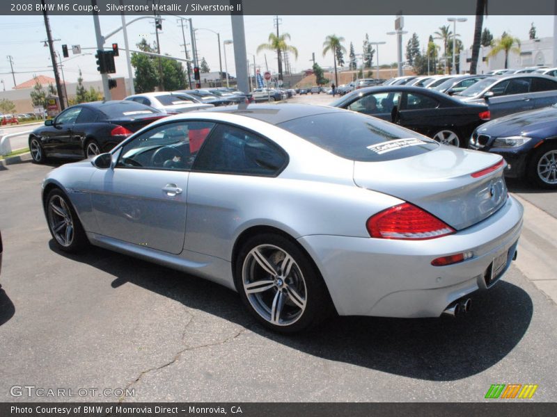 Silverstone Metallic / Silverstone II 2008 BMW M6 Coupe