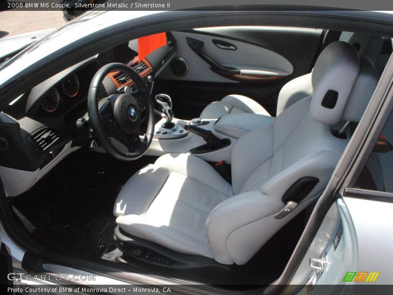 Silverstone Metallic / Silverstone II 2008 BMW M6 Coupe