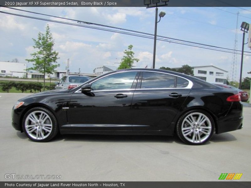  2010 XF XF Supercharged Sedan Ebony Black