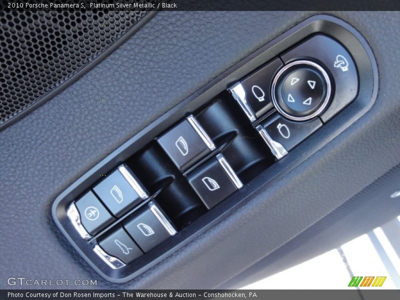 Platinum Silver Metallic / Black 2010 Porsche Panamera S