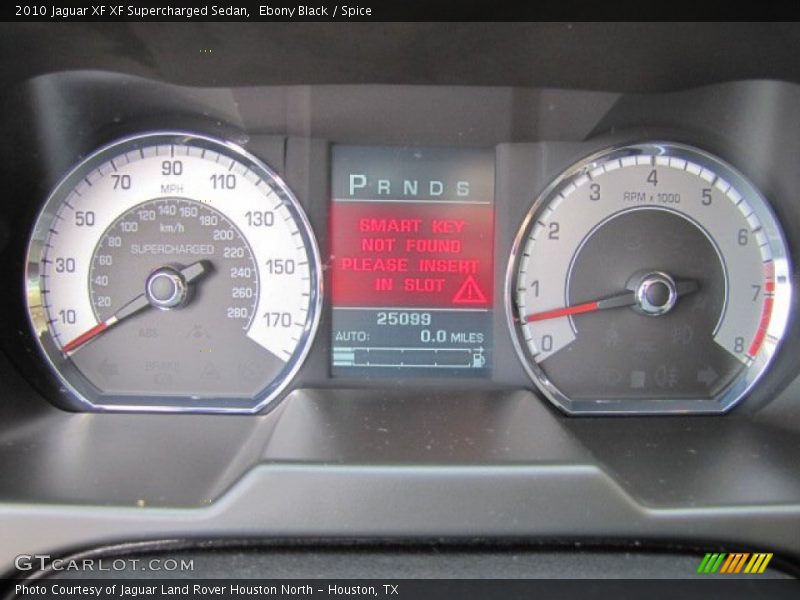  2010 XF XF Supercharged Sedan XF Supercharged Sedan Gauges