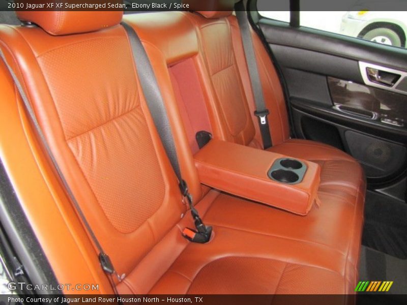 Ebony Black / Spice 2010 Jaguar XF XF Supercharged Sedan