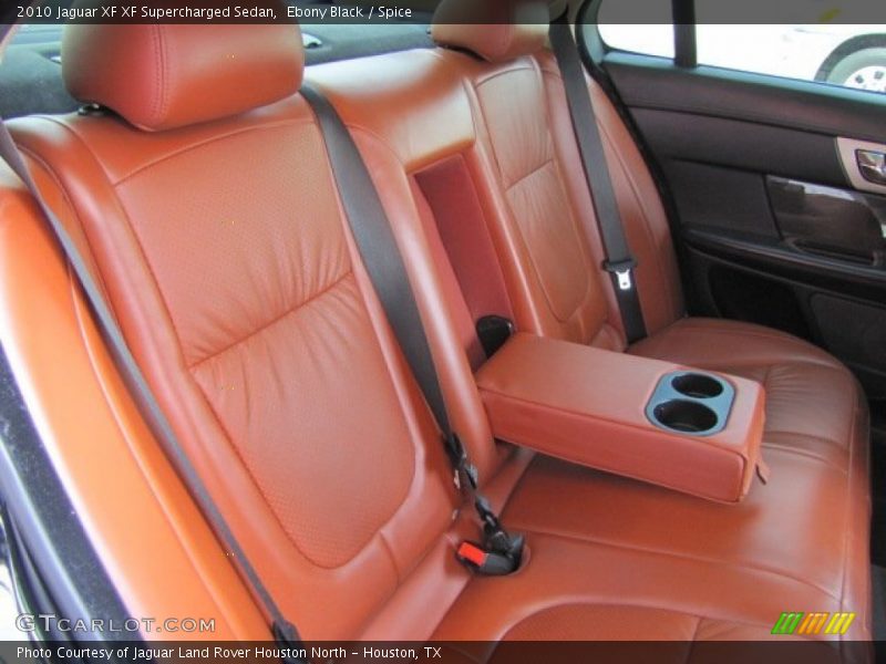 Ebony Black / Spice 2010 Jaguar XF XF Supercharged Sedan