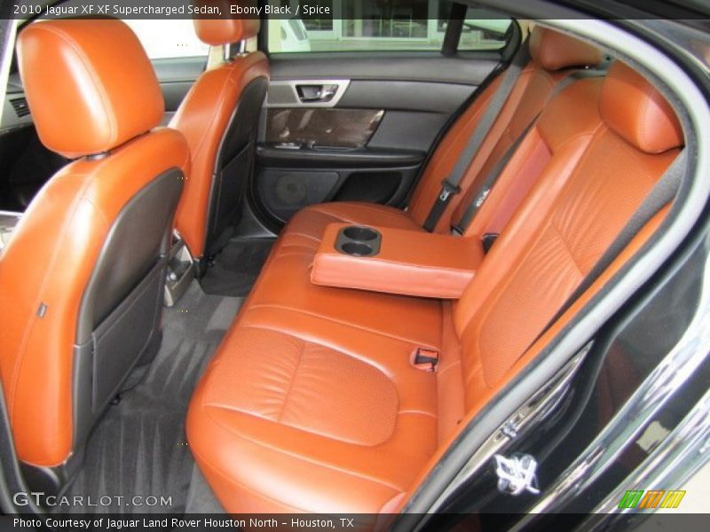  2010 XF XF Supercharged Sedan Spice Interior