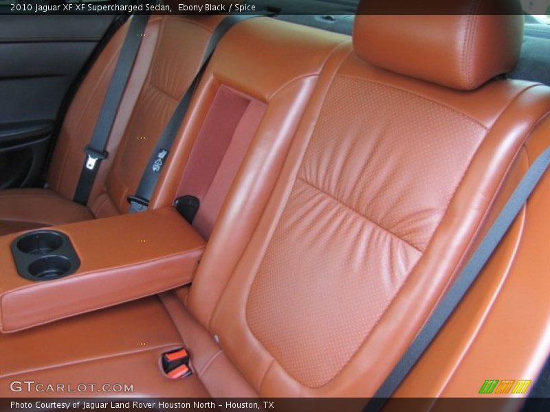 Ebony Black / Spice 2010 Jaguar XF XF Supercharged Sedan
