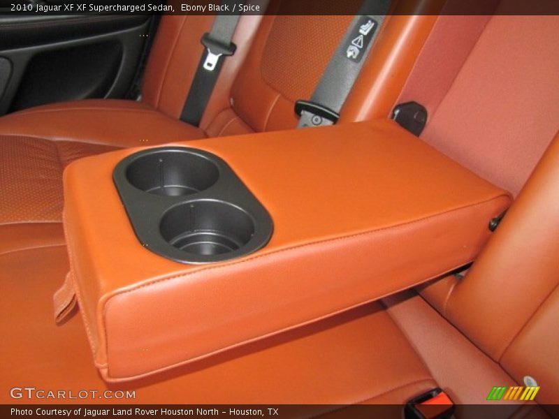 Ebony Black / Spice 2010 Jaguar XF XF Supercharged Sedan