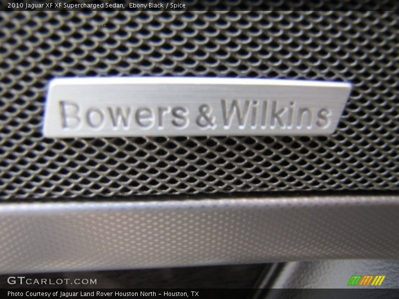 Ebony Black / Spice 2010 Jaguar XF XF Supercharged Sedan