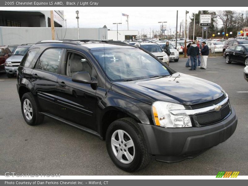 Black / Light Gray 2005 Chevrolet Equinox LS AWD