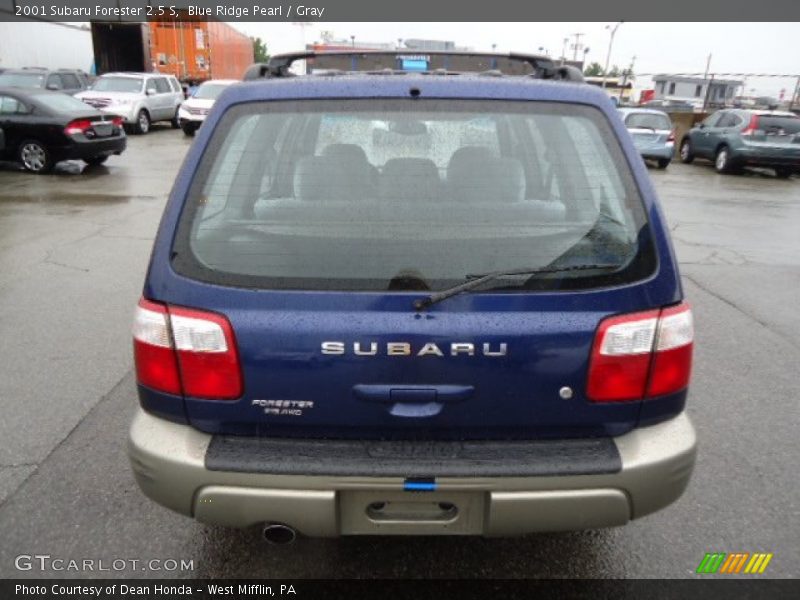 Blue Ridge Pearl / Gray 2001 Subaru Forester 2.5 S