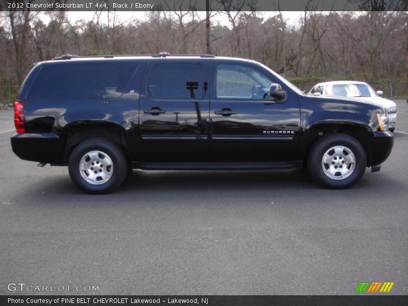 Black / Ebony 2012 Chevrolet Suburban LT 4x4