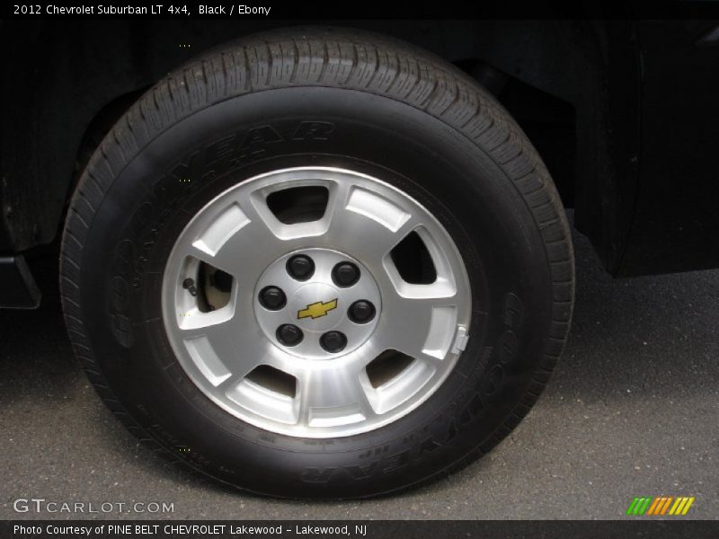 Black / Ebony 2012 Chevrolet Suburban LT 4x4