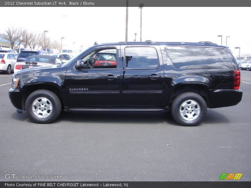 Black / Ebony 2012 Chevrolet Suburban LT 4x4