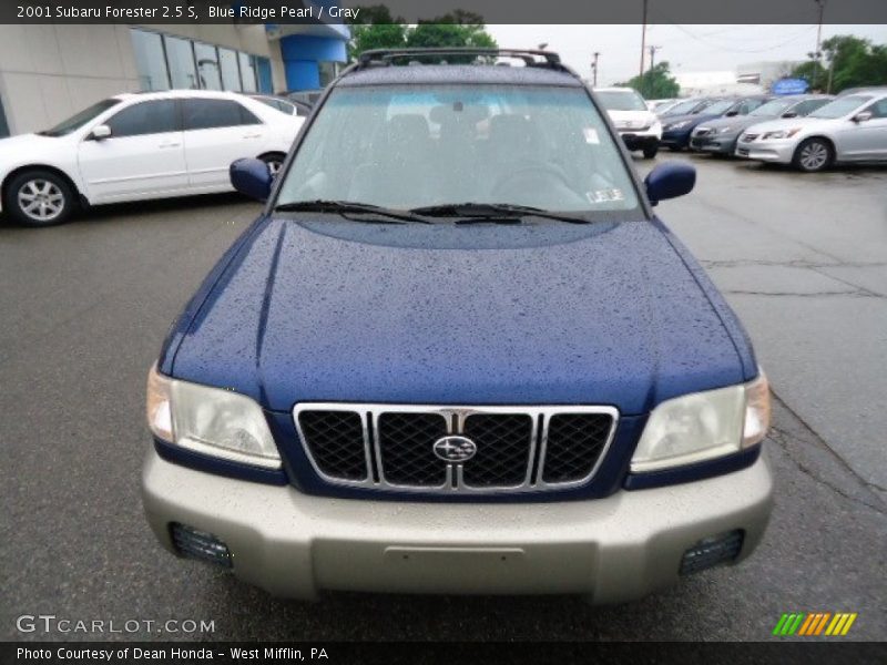 Blue Ridge Pearl / Gray 2001 Subaru Forester 2.5 S