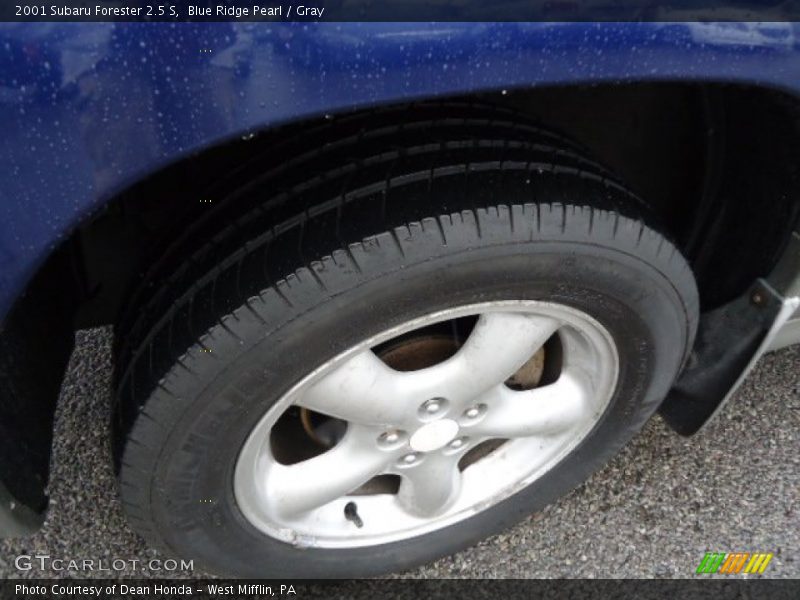 Blue Ridge Pearl / Gray 2001 Subaru Forester 2.5 S