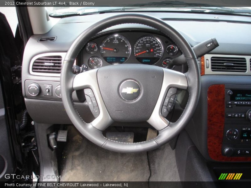 Black / Ebony 2012 Chevrolet Suburban LT 4x4