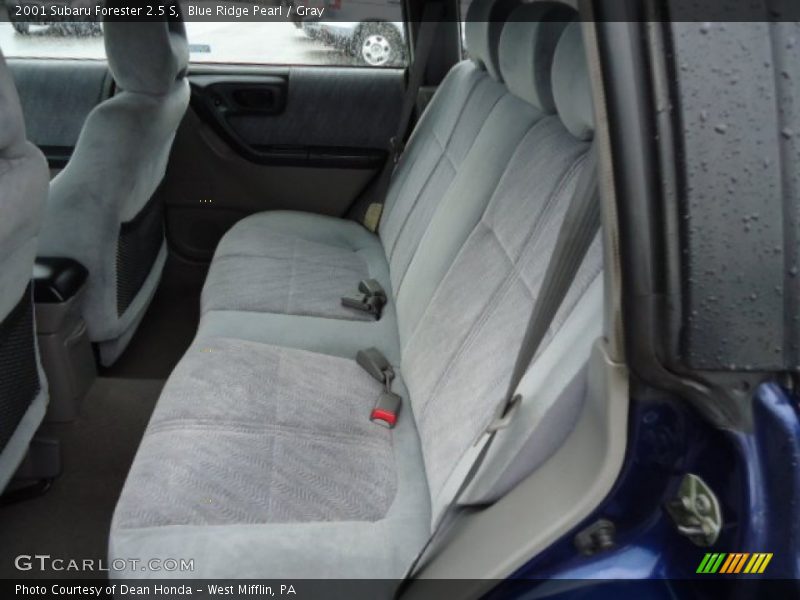 Blue Ridge Pearl / Gray 2001 Subaru Forester 2.5 S