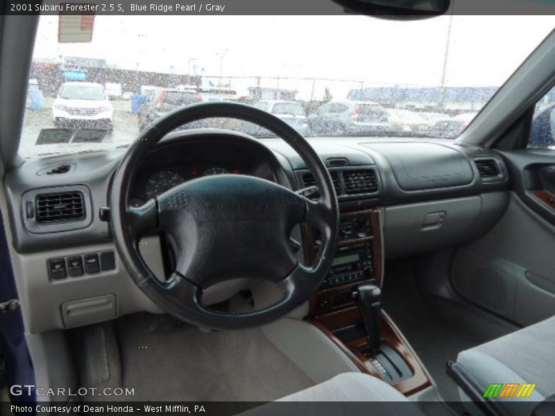 Blue Ridge Pearl / Gray 2001 Subaru Forester 2.5 S