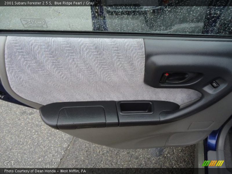 Blue Ridge Pearl / Gray 2001 Subaru Forester 2.5 S
