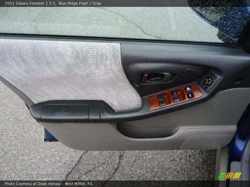 Blue Ridge Pearl / Gray 2001 Subaru Forester 2.5 S