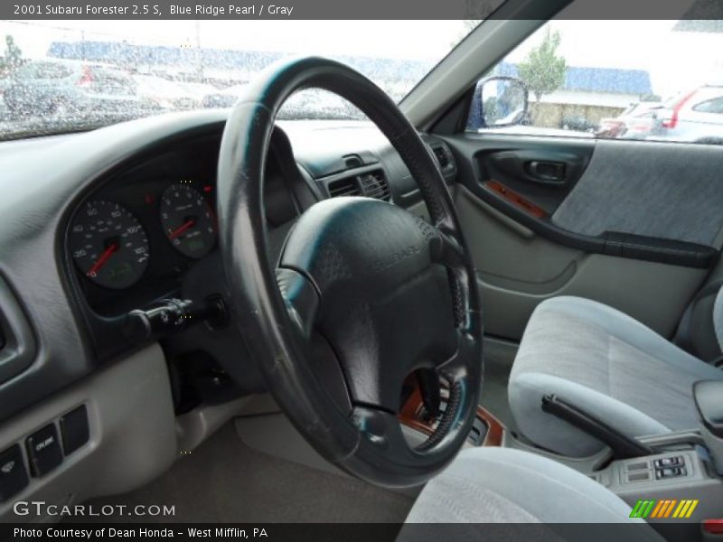 Blue Ridge Pearl / Gray 2001 Subaru Forester 2.5 S