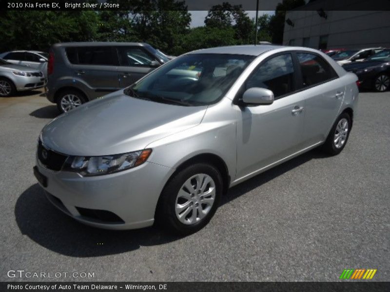 Bright Silver / Stone 2010 Kia Forte EX