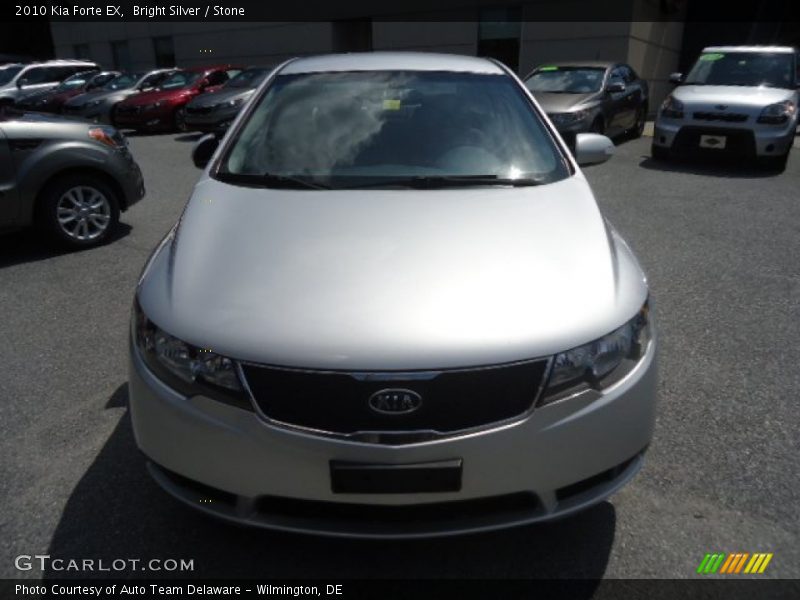 Bright Silver / Stone 2010 Kia Forte EX