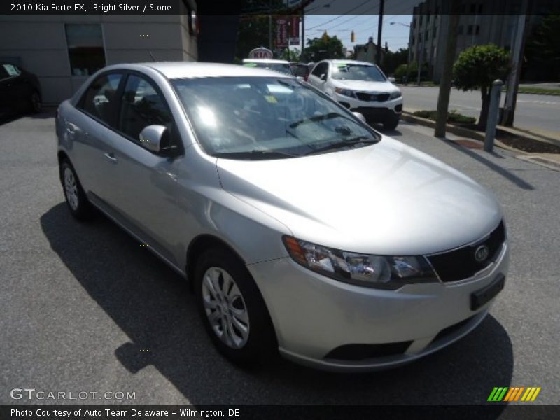 Bright Silver / Stone 2010 Kia Forte EX
