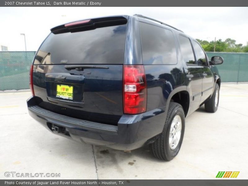 Dark Blue Metallic / Ebony 2007 Chevrolet Tahoe LS