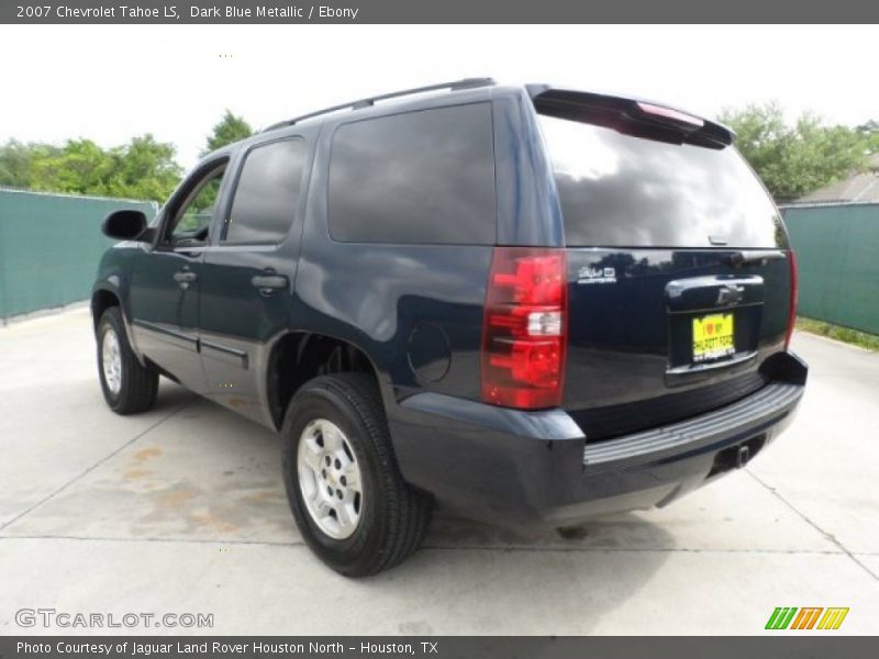 Dark Blue Metallic / Ebony 2007 Chevrolet Tahoe LS
