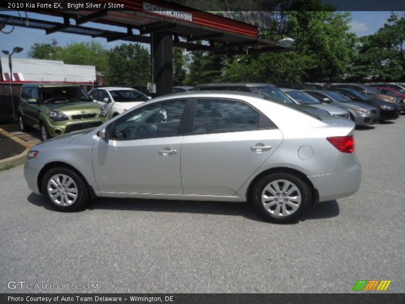 Bright Silver / Stone 2010 Kia Forte EX
