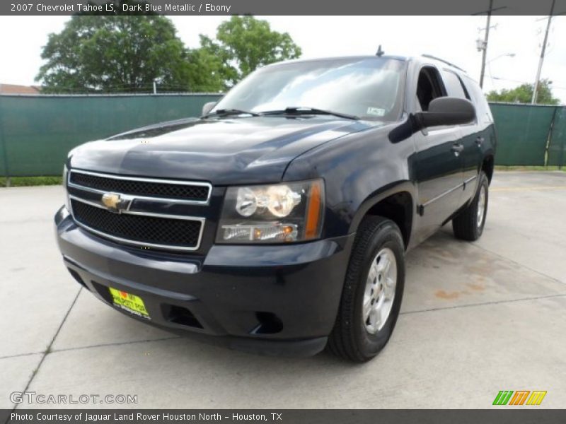 Dark Blue Metallic / Ebony 2007 Chevrolet Tahoe LS
