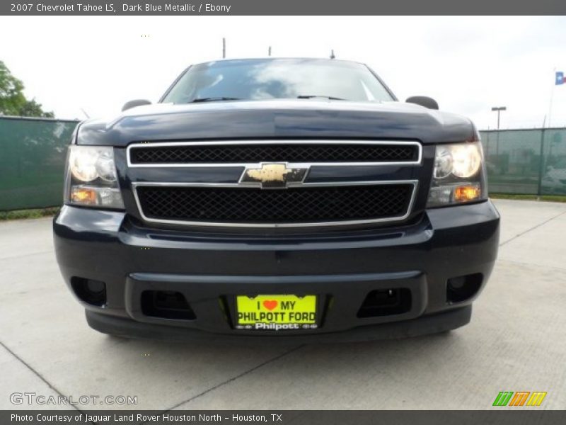 Dark Blue Metallic / Ebony 2007 Chevrolet Tahoe LS