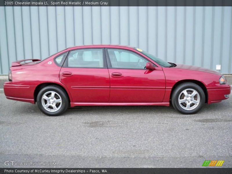 Sport Red Metallic / Medium Gray 2005 Chevrolet Impala LS