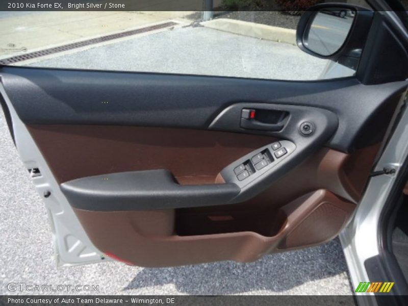 Bright Silver / Stone 2010 Kia Forte EX
