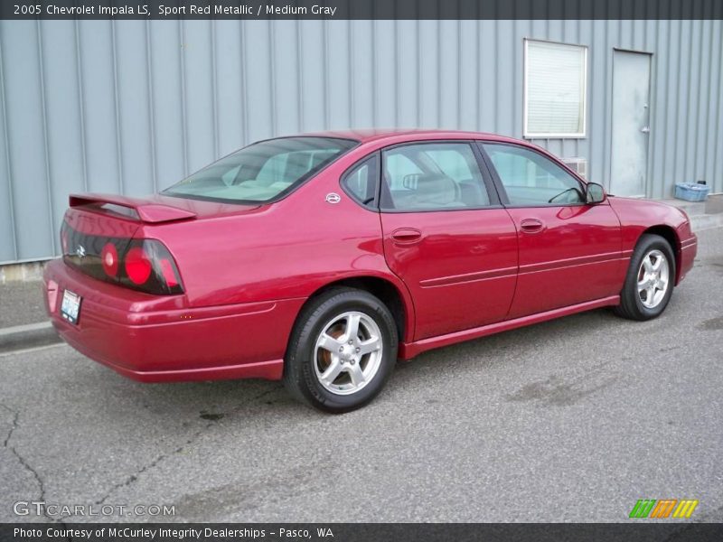 Sport Red Metallic / Medium Gray 2005 Chevrolet Impala LS