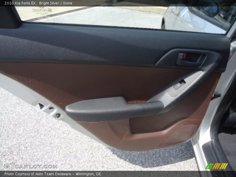 Bright Silver / Stone 2010 Kia Forte EX