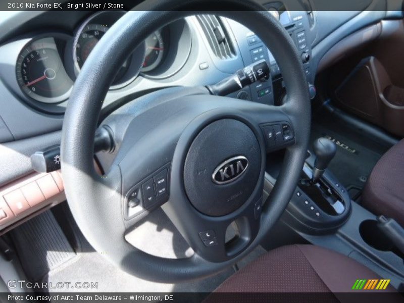 Bright Silver / Stone 2010 Kia Forte EX