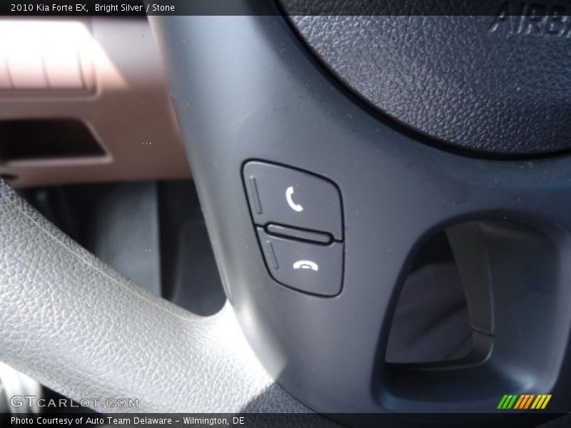 Bright Silver / Stone 2010 Kia Forte EX