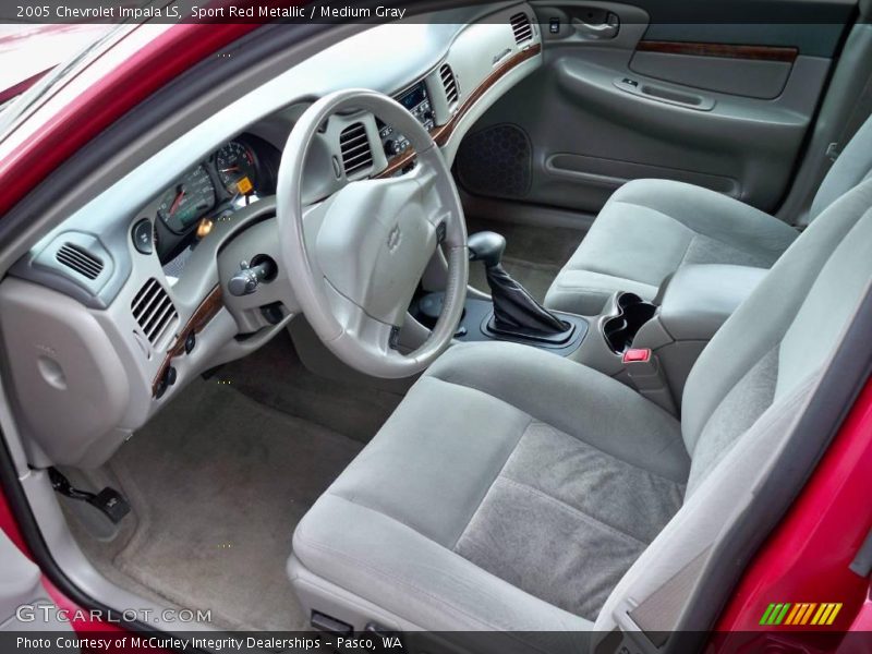 Sport Red Metallic / Medium Gray 2005 Chevrolet Impala LS