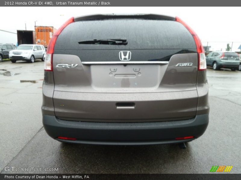 Urban Titanium Metallic / Black 2012 Honda CR-V EX 4WD