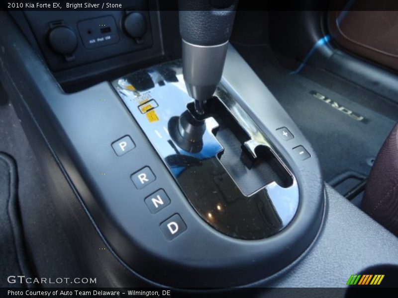 Bright Silver / Stone 2010 Kia Forte EX