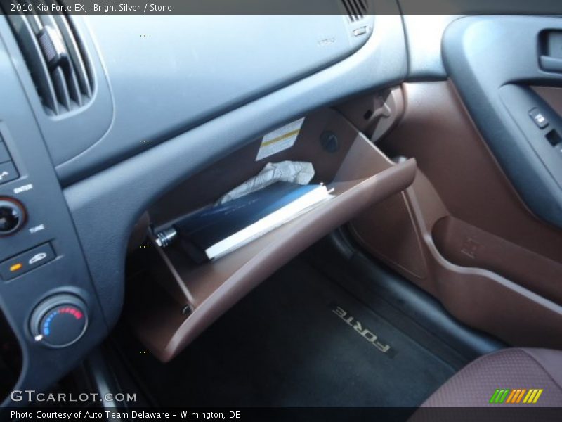 Bright Silver / Stone 2010 Kia Forte EX
