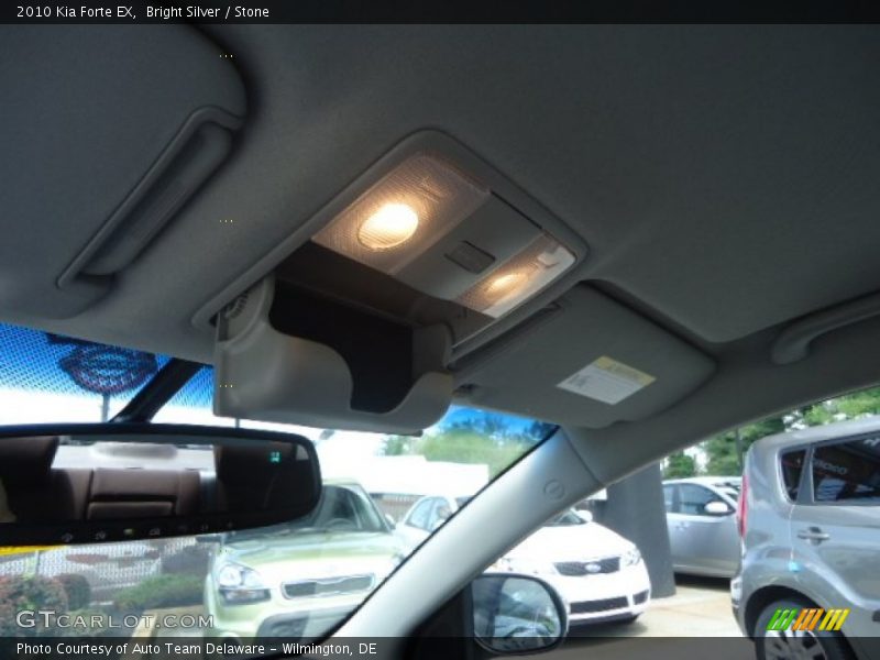 Bright Silver / Stone 2010 Kia Forte EX